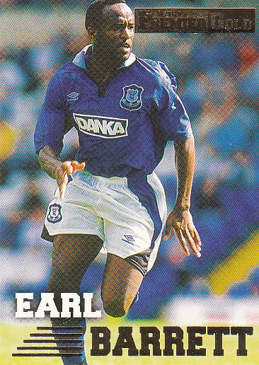 Earl Barrett Everton 1996/97 Merlin's Premier Gold #57